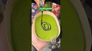 Puding Matcha