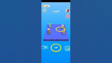 Lucky Toss 3D level 19 Walkthrough solution