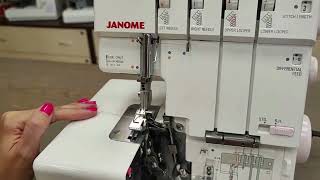 Janome MyLock 844D.  Как устанавливать конвертер