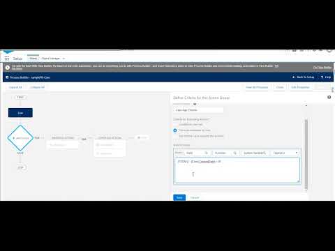 Create Process Builder