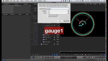 Motion 5 - Publishing Parameters