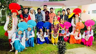 Bhangra Performance Mashup || HFDA Students ||  At Old Age Home Gurdaspur || #newvideo #folkdance