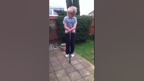Easy pogo stick trick and dismount