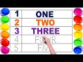 One to Hundred Numbers | 1 to 20 Number Names with spelling | गिनती गिनती | Learn to Count | Ginti