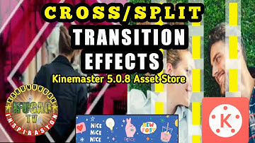 15 Split/Cross Transitions in Kinemaster 5.0.8version|| IFUGAOTV