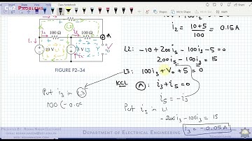 Chap 2: End Problems Solution (Linear Circuit Analysis & Design, Rosa 8th)