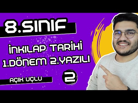 8.Sınıf İnkılap Tarihi