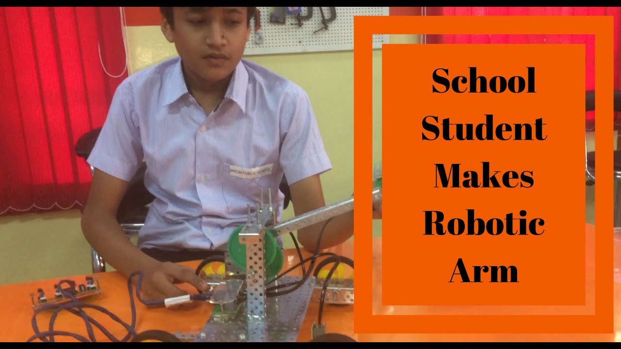 Remote controlled robotic arm. - YouTube