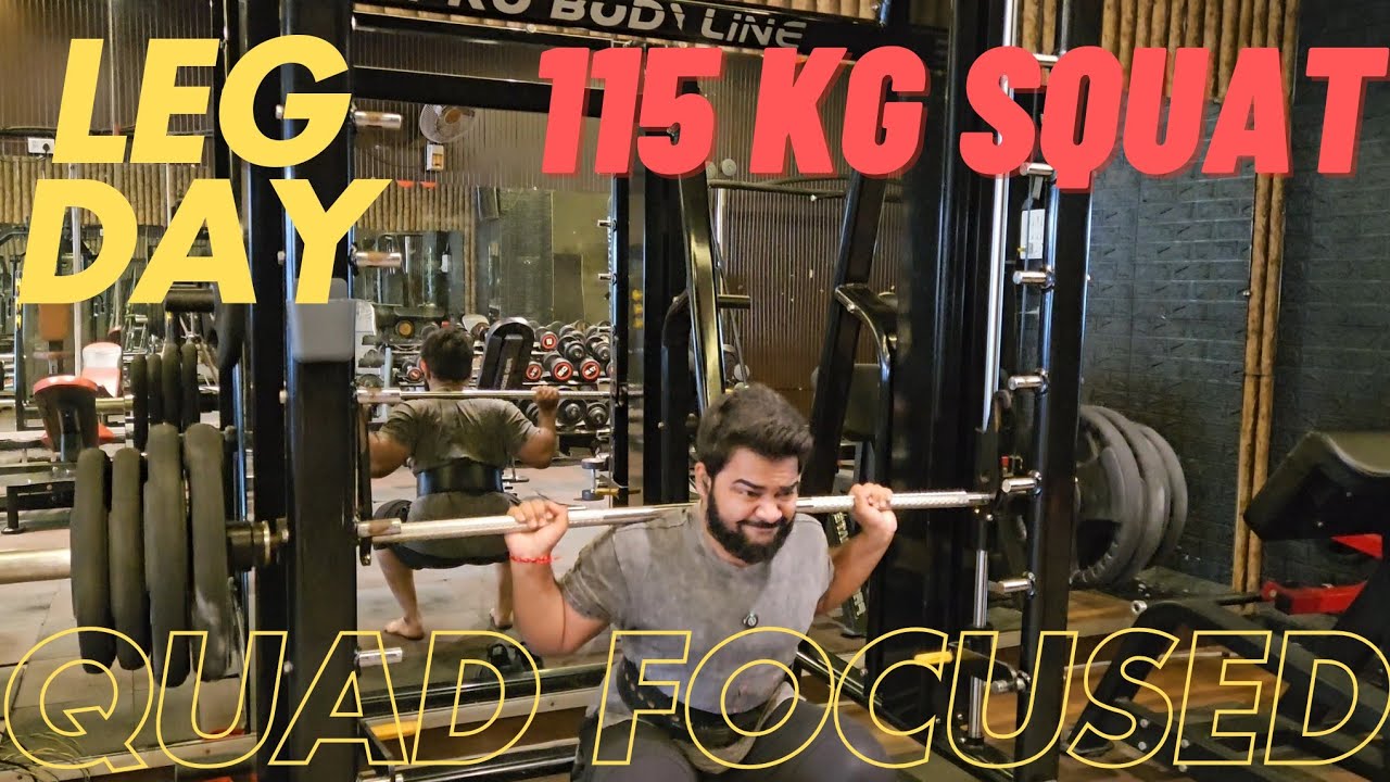 Episode 55 Leg Day ( Quad Focused )