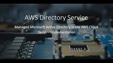 AWS Directory Services - Setting up AD and join Windows EC2 instance to domain - Part 2