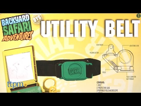 Backyard Safari Adventures Utility Belt from Alex by TTPM Toy Reviews