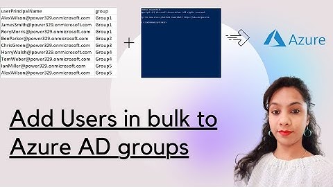 Powershell to add users to multiple Azure AD groups
