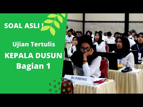 Soal Asli! Ujian