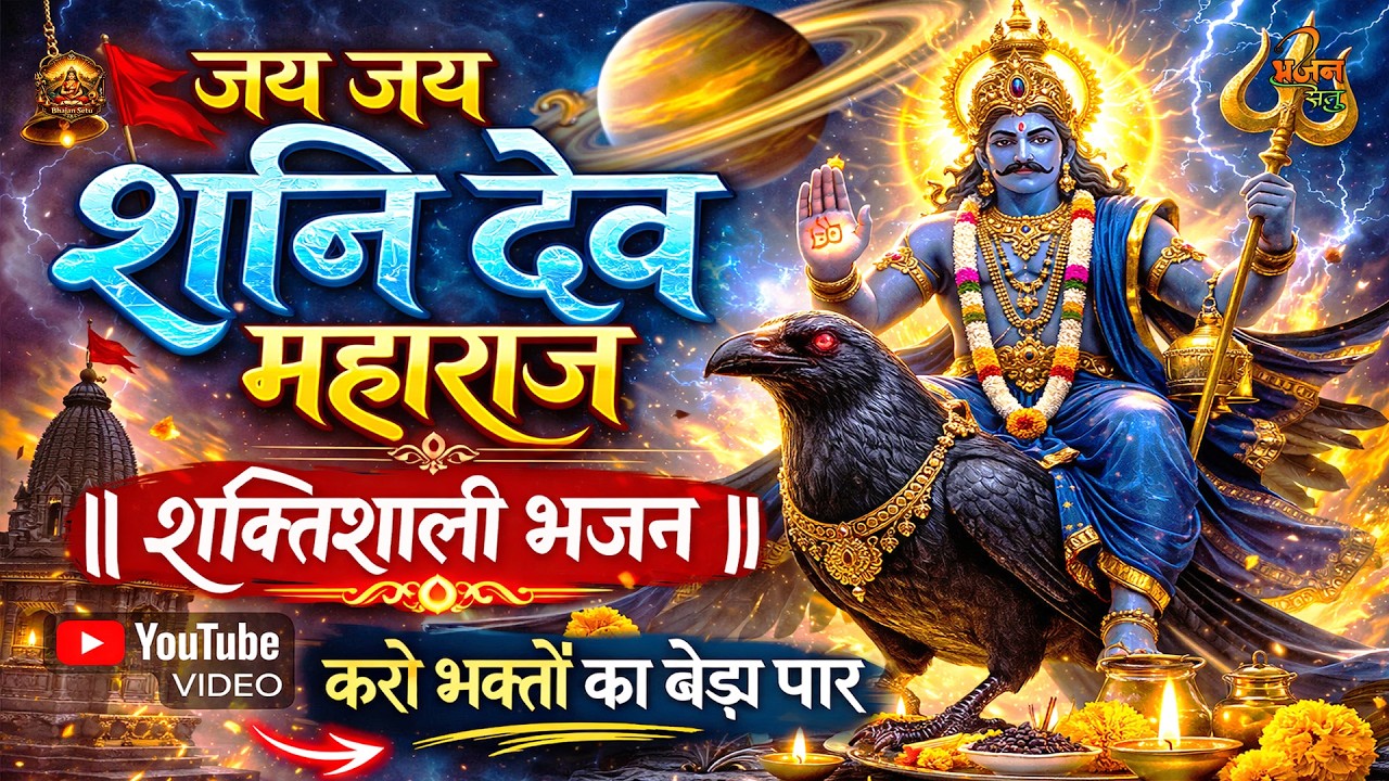 शनि देव का सबसे शक्तिशाली भजन |Jai Shani Dev Maharaj Bhakti Son Saturday Special Shani Dev Bhajan |