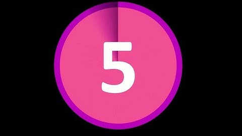 How to Make a PowerPoint Countdown Timer with Sound Effect