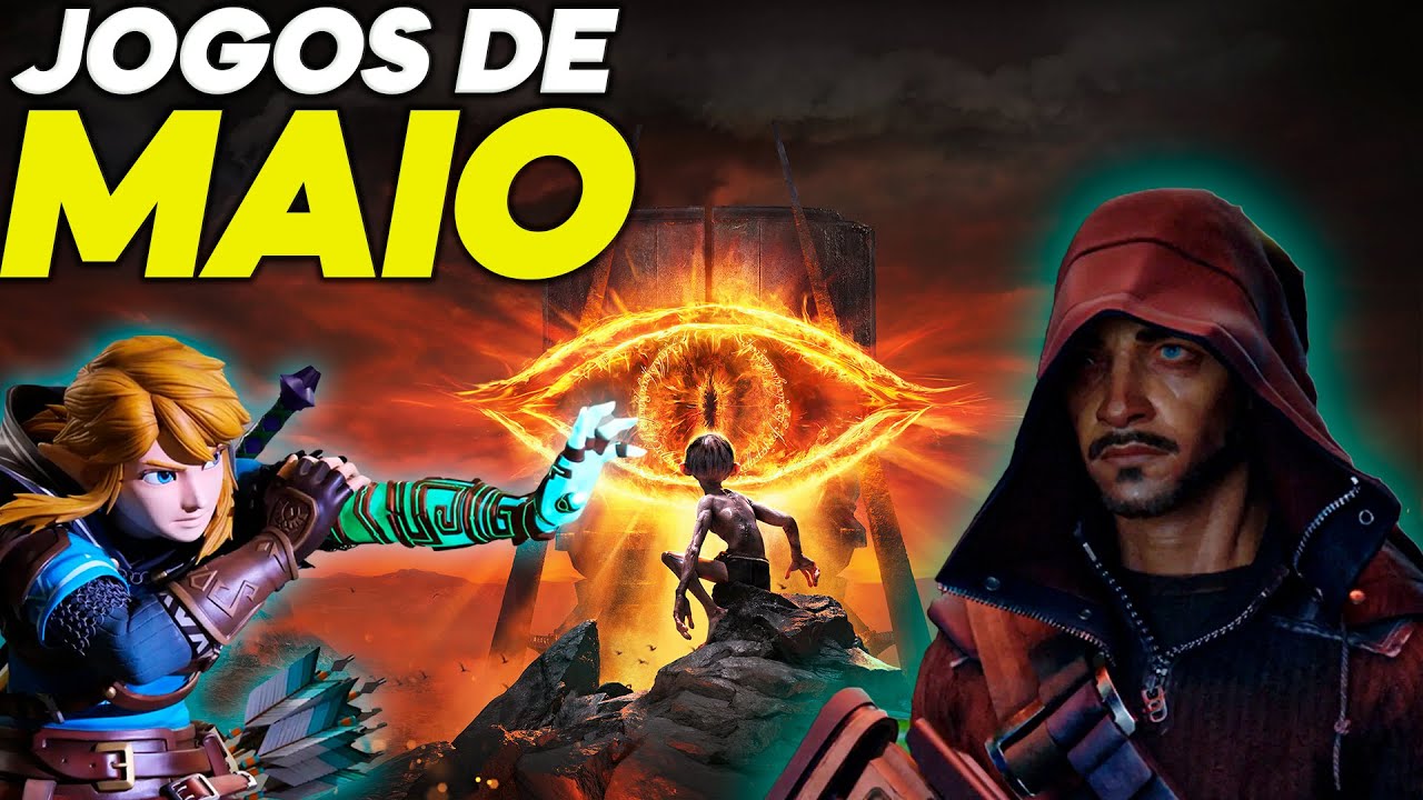 JOGOS DE MAIO PARA PS5 / XBSERIES / PC / PS4 / XBXONE / SWITCH