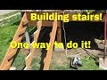 Deck stairs - Building and cutting stringers Deck stairs - Building and cutting stringers