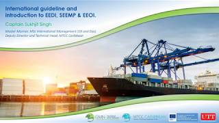 Mtcc Caribbean International Guidelines And Introduction To Eedi, Seemp And Eeoi.
