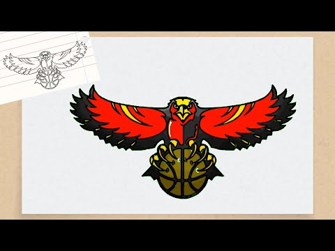✏️ How To Draw The Atlantic Hawks Logo