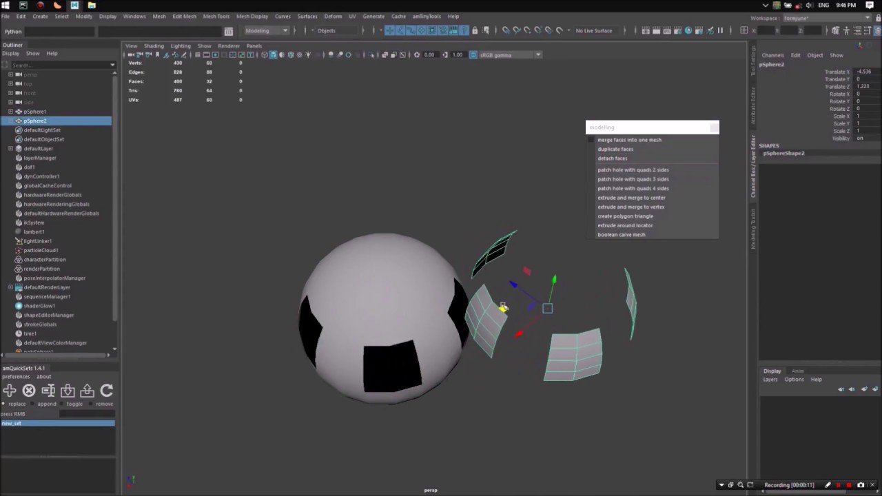 Tiny Tools - Maya script (obsolete) - YouTube