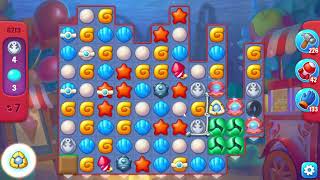 Fishdom 6213 Hard Level - 15 moves - NO BooSTERS