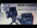 Sony A6600 Basic Budget VLOG Setup (FOR BEGINNERS)