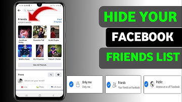 How To Hide Facebook Friends List 2022। কিভাবে ফেসবুক ফ্রেন্ড লিস্ট লুকিয়ে রাখবেন