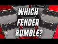 The Ultimate Fender Rumble Buyers Guide
