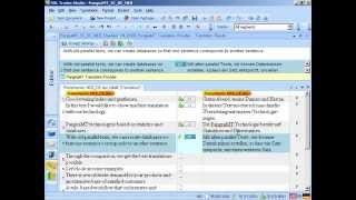 Pangeanic's machine translation demo in SDL Studio - English into German