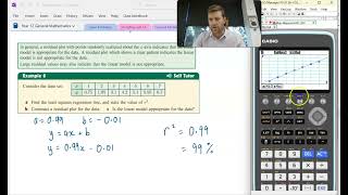 Analysing residual plots