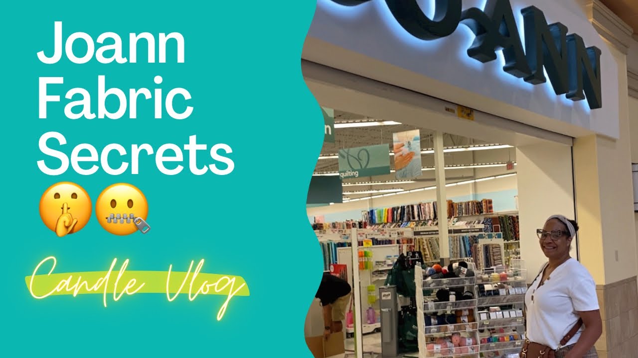 Joann Fabric Secrets 🤫🤐 vlogger Brunch With A Bunch YouTube