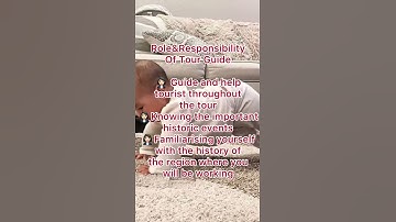 INTRODUCTION OF TOURIST GUIDE