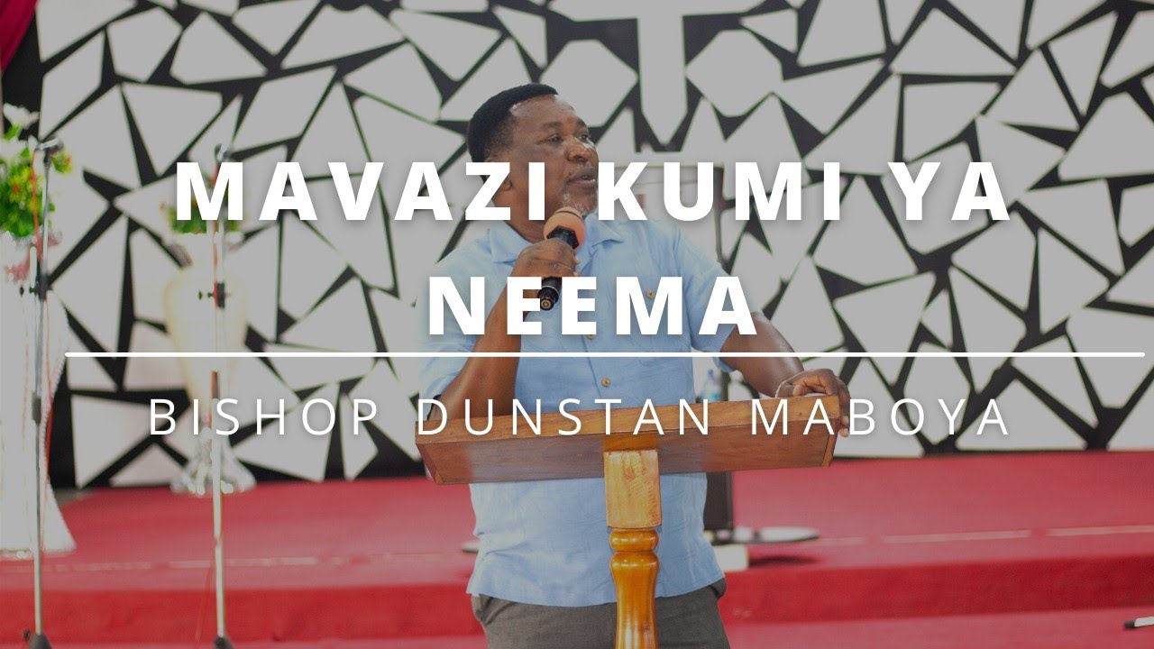 MAVAZI KUMI YA NEEMA(Ten Garments of Grace) | Bishop D. Maboya | Sunday service | April 18, 2021