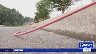 Internet cable left unburied for months in Blount County subdivision