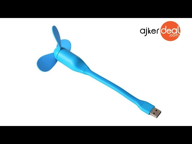 Flexible USB Mini Fan for Laptop | Portable Mini Fan - YouTube