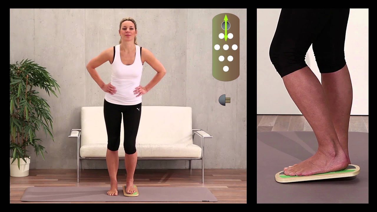 Monostep: Einsteigerübung auf die Zehenspitzen