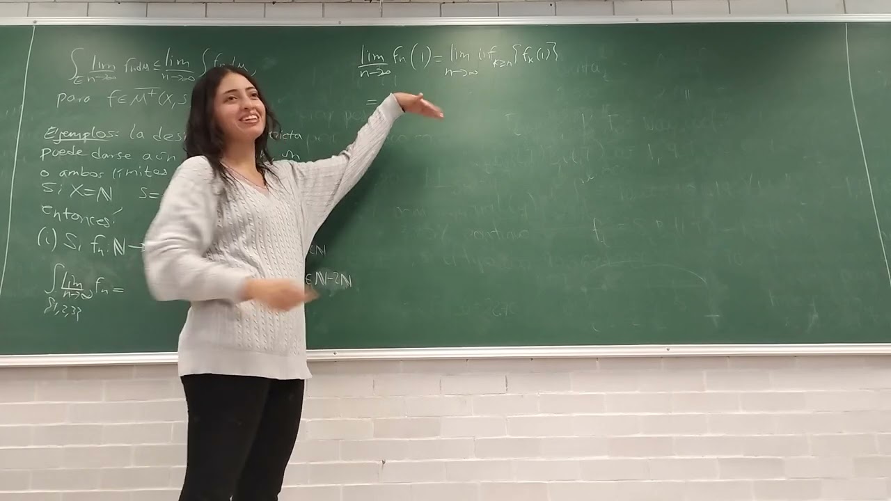 17. AMII: Integral de funciones medibles y ejemplos del lema de Fatou