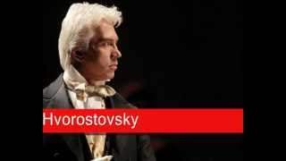 Dmitri Hvorostovsky: Tchaikovsky - Queen of Spades, 'Ja vas lyublyu'