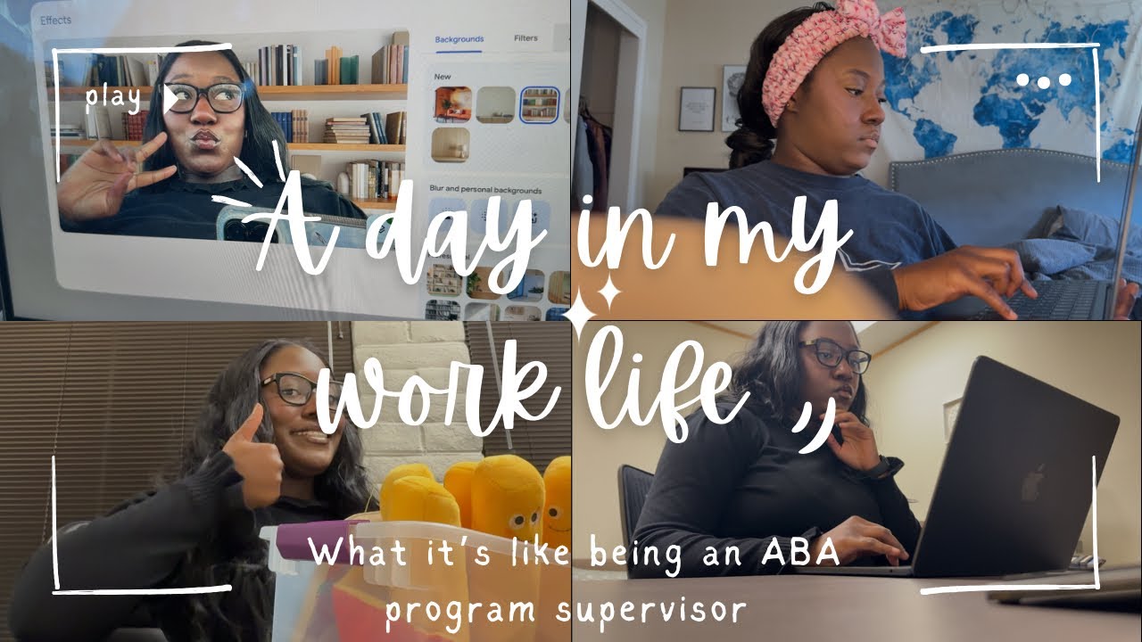 A DAY IN MY WORK LIFE (what it’s like being an ABA program supervisor ...