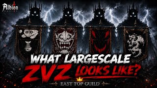 WHAT LARGESCALE ZVZ LOOKS LIKE? | Albion Online East