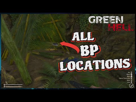 ALL BLUEPRINTS LOCATIONS GREEN HELL