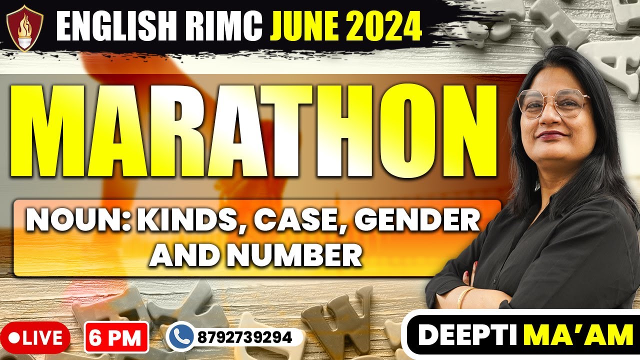 Maha Marathon - English RIMC June 2024 | RIMC Online Coaching Classes | RIMC Online Coaching | RIMC