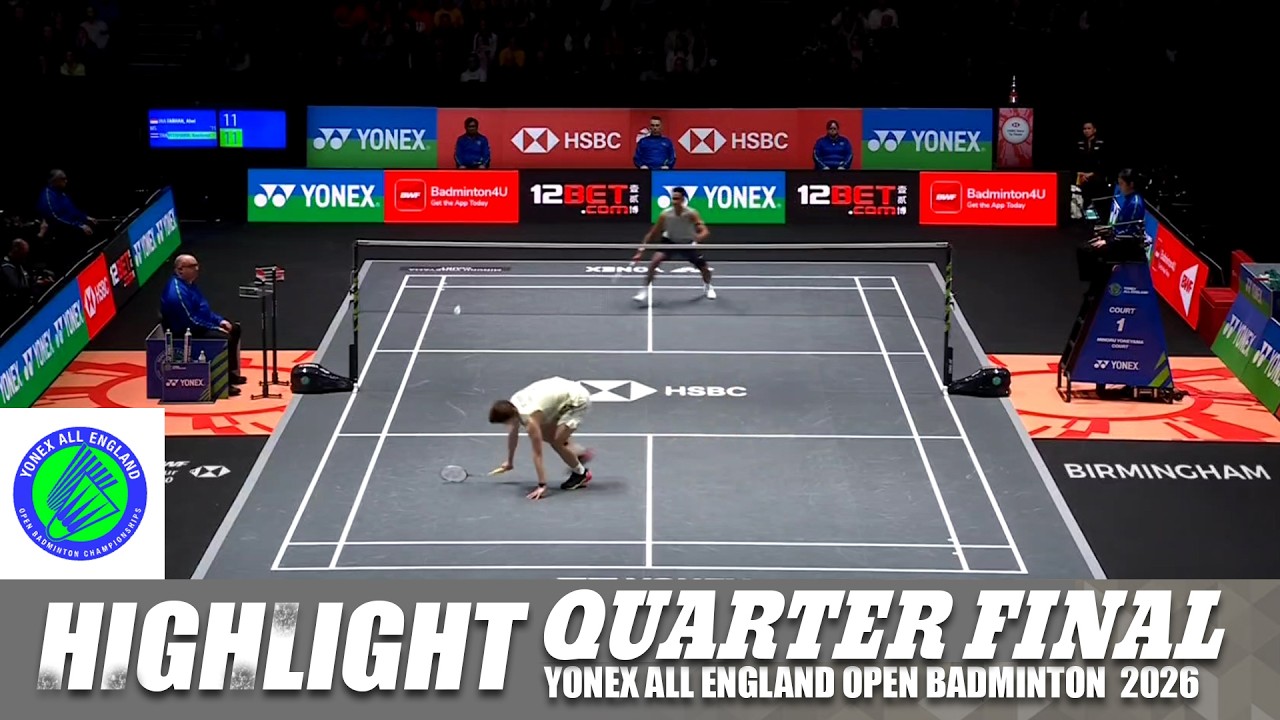 QF YONEX All England Open 2026 | Alwi FARHAN (INA) VS Kunlavut VITIDSARN (THD)
