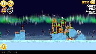 Angry Birds Seasons Winter Wonderham Level 1-10  130930