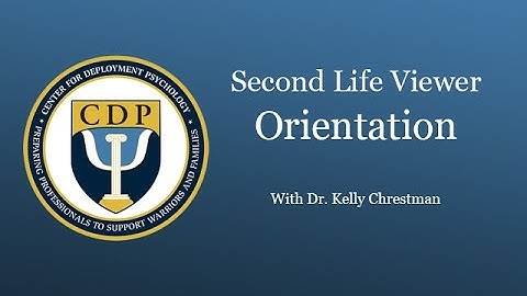 Second Life Viewer Orientation