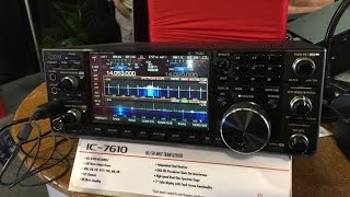 Icom IC-7610 - Preview from the Dayton Hamvention 2017
Heres the information provided at the hamfest. Release will be very soon, if I remember correctly I think its July ? Price range around $3599 USD. This radio as 2 receivers equivalent of two IC-7300.
73
Pascal VA2PV Icom IC-7610 - Preview from the Dayton Hamvention 2017