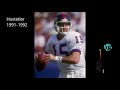 New York Giants - 60 Years of Quarterbacks (1961-2019)