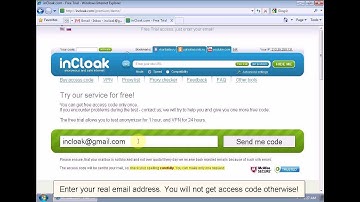 How to set up OpenVPN from inCloak.com on Windows 7