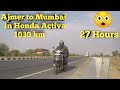 Ajmer to Mumbai Non Stop in 27 Hours | Ladakh Ride | Day 8