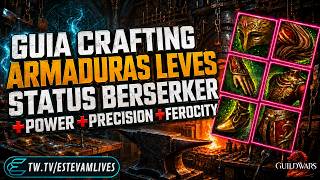 Thumbnail do vídeo Como Craftar Armadura Leve Berserker